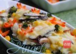 芝士焗西兰花的做法图解10