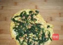 煎蛋卷马兰头的做法图解5