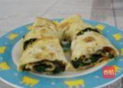 煎蛋卷马兰头的做法图解6