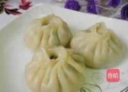 烫面菠菜蒸包的做法图解13