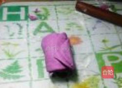 紫薯花包的做法图解7