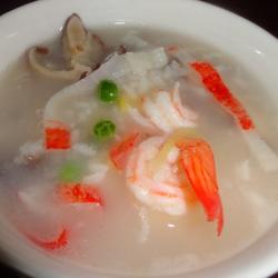 田园鲜虾粥的做法[图]
