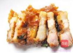 扣肉炒河粉的做法图解1