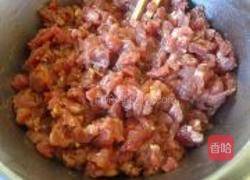荠菜猪肉合子的做法图解2