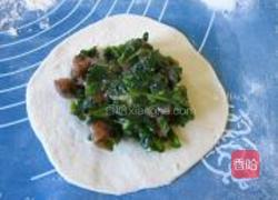 荠菜猪肉合子的做法图解4