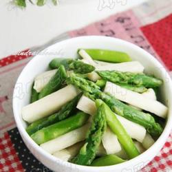 清炒茭白芦笋的做法[图]