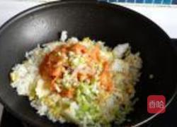 韩国泡菜蛋炒饭的做法图解7