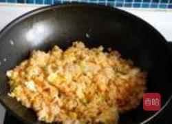 韩国泡菜蛋炒饭的做法图解8