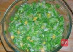 煎苦菊饼的做法图解5