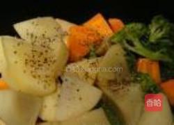 奶酪焗蔬菜的做法图解12