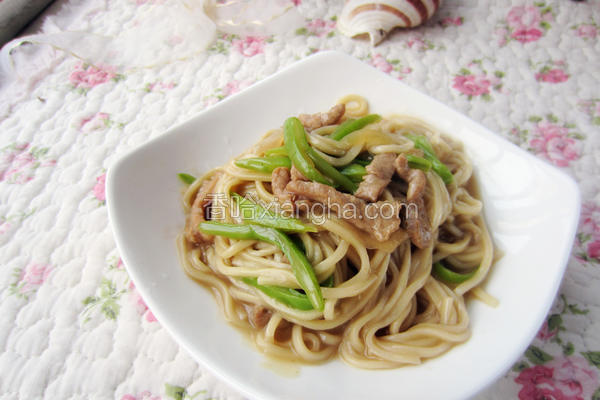 扁豆焖面