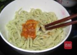 菠菜手擀面的做法图解11