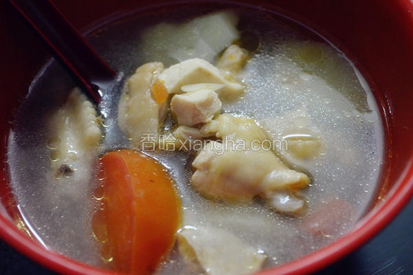 蕃茄薯仔炖鸡汤
