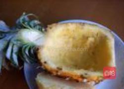 芝士菠萝焗饭的做法图解1