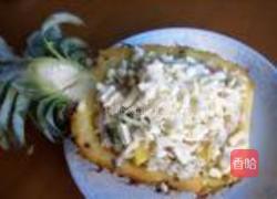 芝士菠萝焗饭的做法图解7