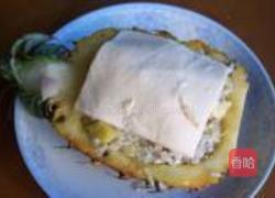 芝士菠萝焗饭的做法图解8