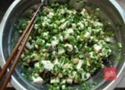 韭菜豆腐烧饼的做法图解10