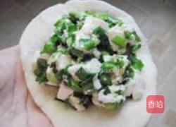 韭菜豆腐烧饼的做法图解12