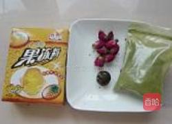 三色茶果冻的做法图解1