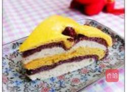 三色蒸层饼的做法图解11