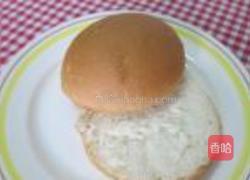 花生鸡肉汉堡的做法图解2