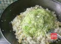 包菜虾仁蛋炒饭的做法图解12