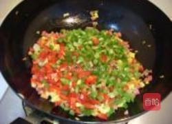 五彩紫米蛋炒饭的做法图解8