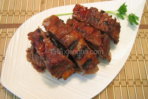 美式BBQ烧烤猪排