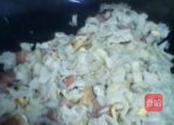 炒碎面的做法图解3