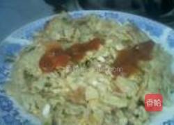 炒碎面的做法图解5