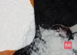 香煎爱心黑米饼的做法图解5