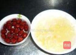 山药银耳米酒羹的做法图解2