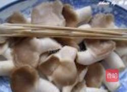 酱烤平菇的做法图解1