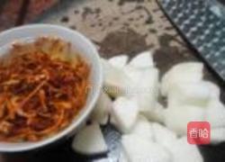 虫草花炖雪梨的做法图解2