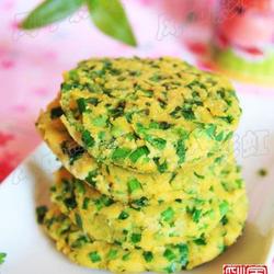 韭菜豆渣饼的做法[图]