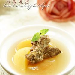苹果杏肉沙骨汤的做法[图]