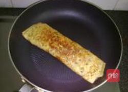 萝卜干葱花蛋饼的做法图解5