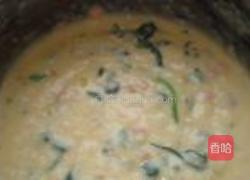 菠菜鸡蛋饼的做法图解6