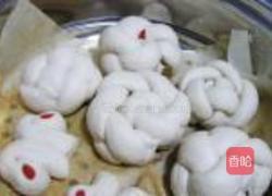 奶香莜面花馒头的做法图解10