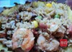中式菠萝炒饭的做法图解8