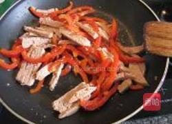 三丝炒乌冬的做法图解4