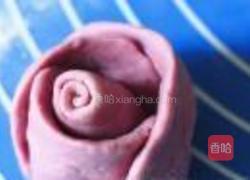 紫玫瑰馒头的做法图解22