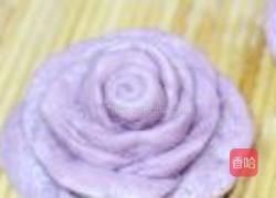 紫玫瑰馒头的做法图解6