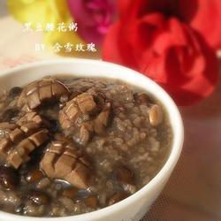 黑豆腰花粥的做法[图]