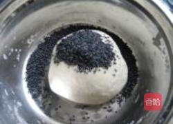 黑芝麻馒头的做法图解9