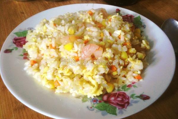 虾仁炒饭