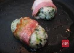 香煎菠菜饭团的做法图解16