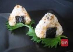 香煎菠菜饭团的做法图解20