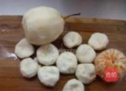 马蹄香梨橘子水的做法图解2
