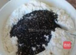 芝麻卡通小饼干的做法图解3